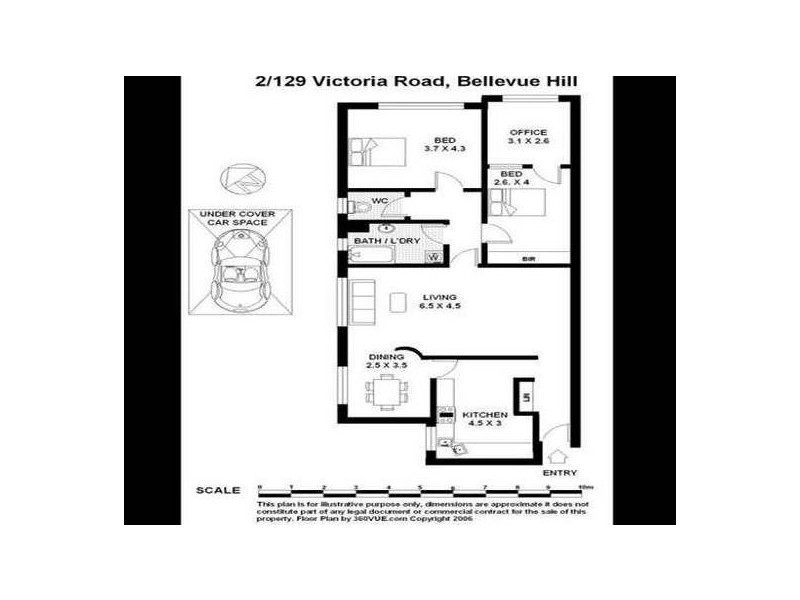 2/129 Victoria Road, Bellevue Hill NSW 2023 Floorplan