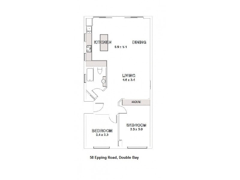 58 Epping Road, Double Bay NSW 2028 Floorplan