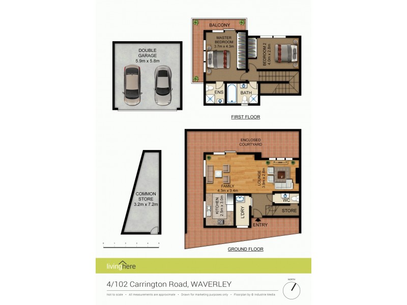4/102 Carrington Road, Waverley NSW 2024 Floorplan