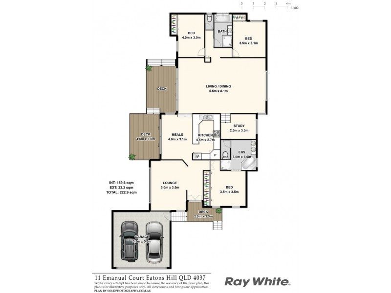 11 Emanual Court, Eatons Hill QLD 4037 Floorplan
