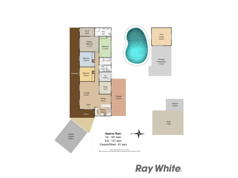 7 Phoebe Court, Bunya QLD 4055 Floorplan