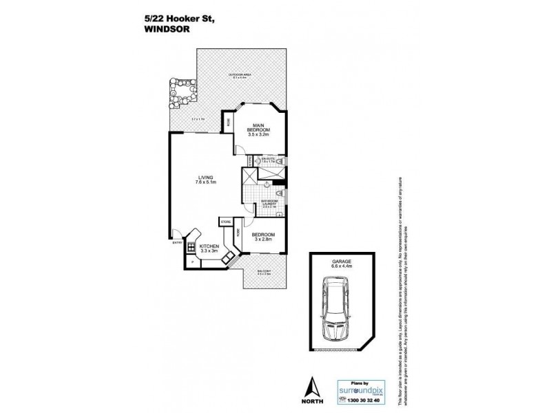 5/22 Hooker Street, Windsor QLD 4030 Floorplan