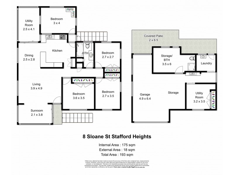 8 Sloane Street, Stafford Heights QLD 4053 Floorplan