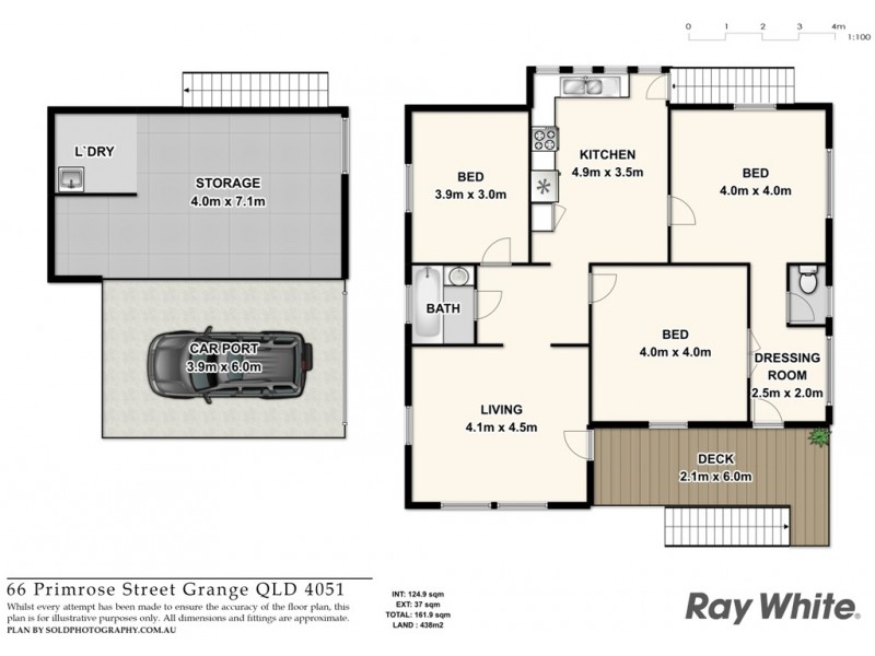 66 Primrose Street, Grange QLD 4051 Floorplan