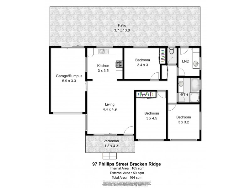 97 Phillips Street, Bracken Ridge QLD 4017 Floorplan