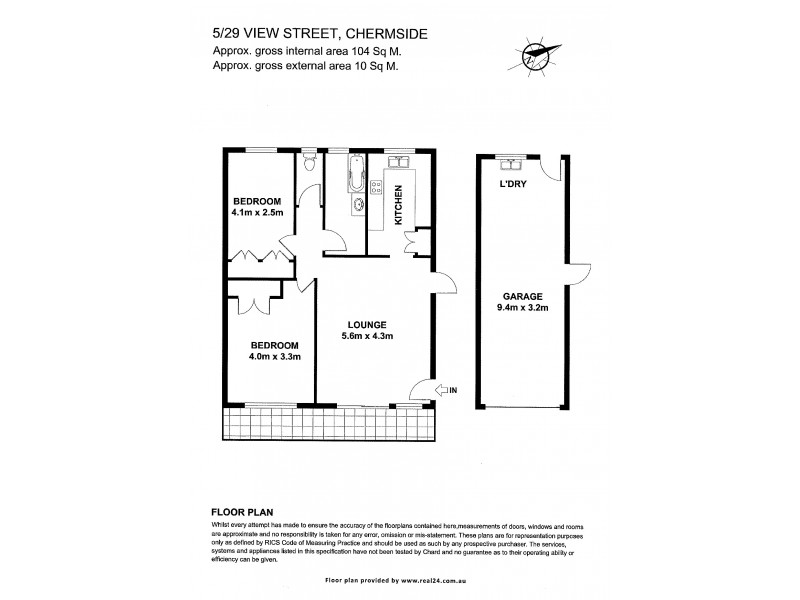 5/29 View street, Chermside QLD 4032 Floorplan