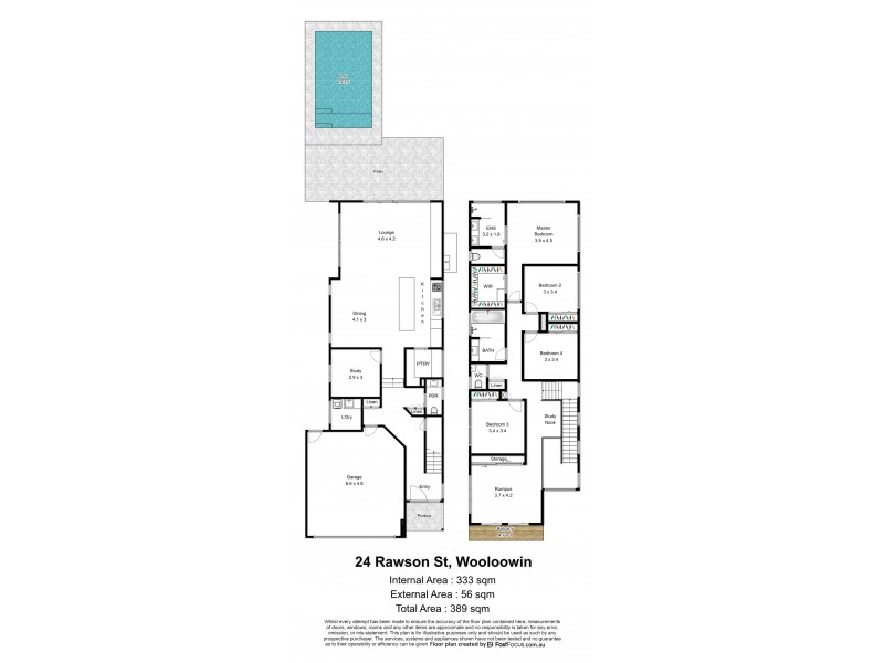 24 Rawson Street, Wooloowin QLD 4030 Floorplan