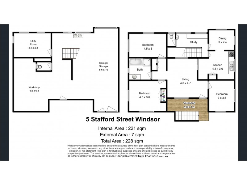 5 Stafford Street, Windsor QLD 4030 Floorplan