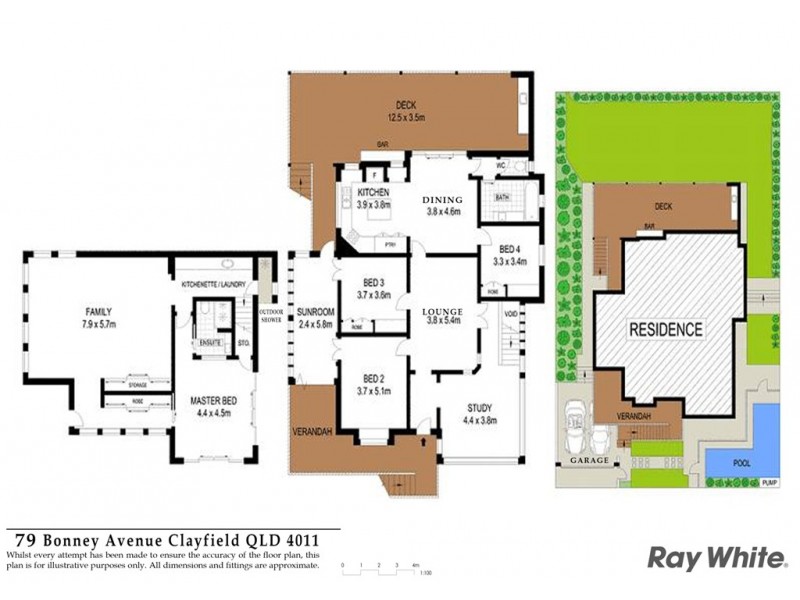 79 Bonney Avenue, Clayfield QLD 4011 Floorplan
