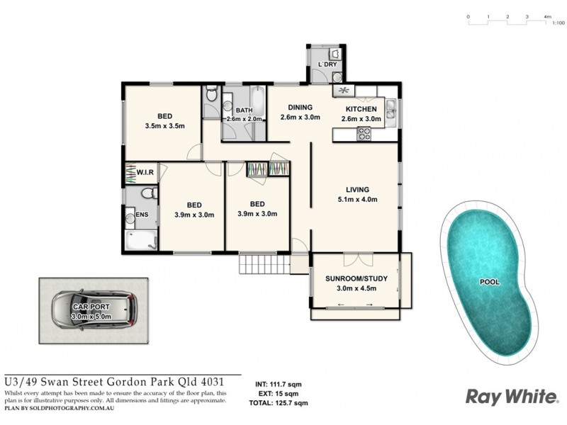 3/49 Swan Street, Gordon Park QLD 4031 Floorplan