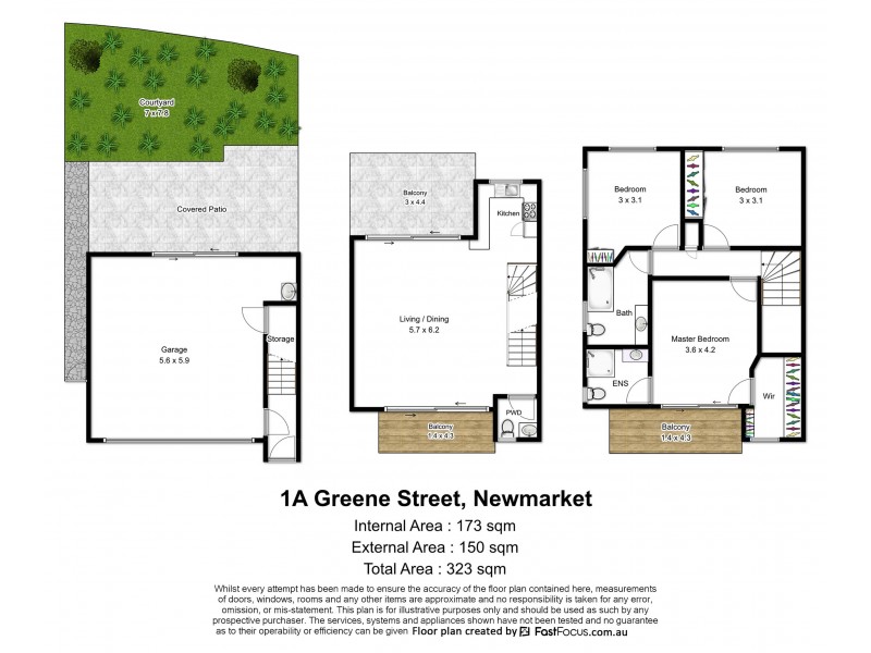 1A Greene Street, Newmarket QLD 4051 Floorplan