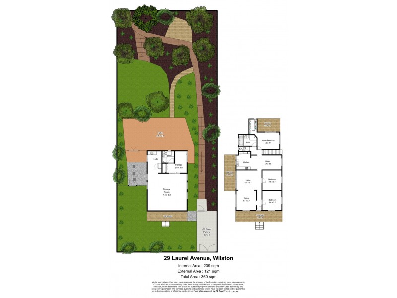 29 Laurel Avenue, Wilston QLD 4051 Floorplan