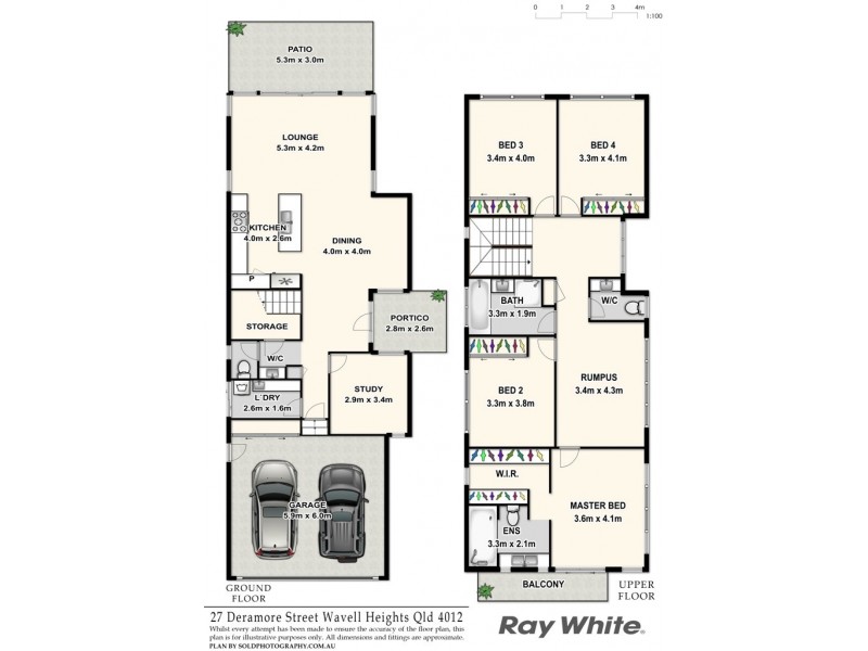 27 Deramore Street, Wavell Heights QLD 4012 Floorplan
