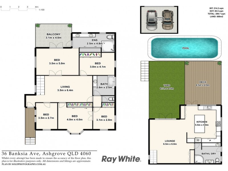 36 Banksia Avenue, Ashgrove QLD 4060 Floorplan