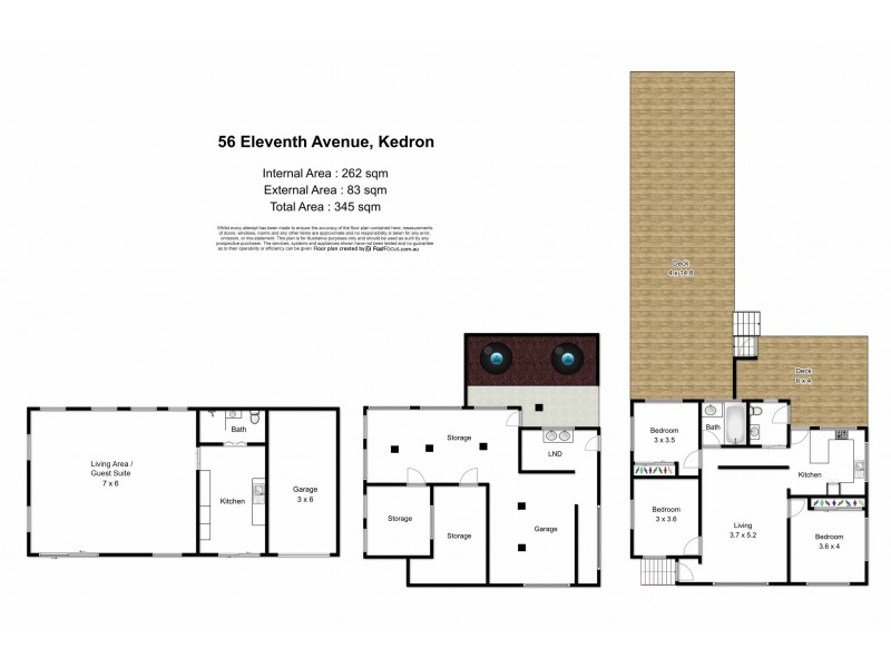 56 Eleventh Avenue, Kedron QLD 4031 Floorplan
