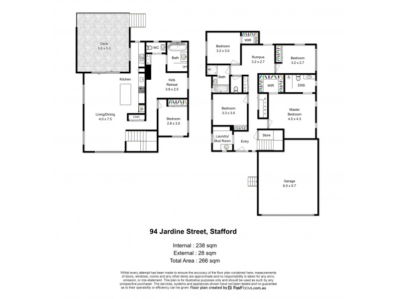 94 Jardine Street, Stafford QLD 4053 Floorplan