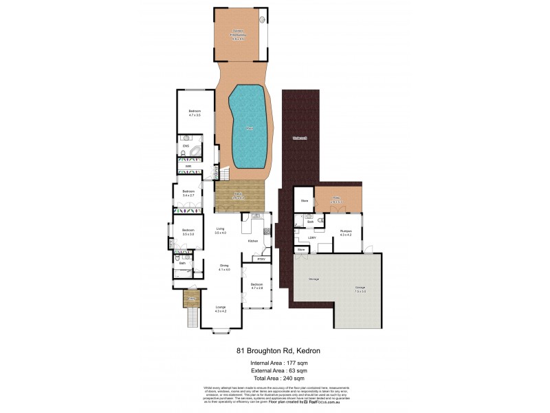 81 Broughton Road, Kedron QLD 4031 Floorplan