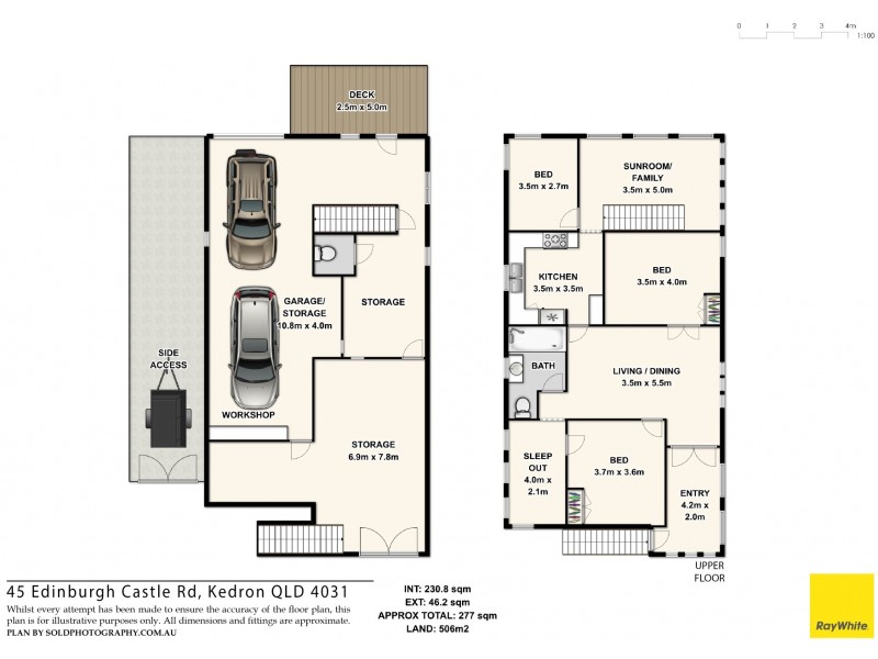 45 Edinburgh Castle Road, Kedron QLD 4031 Floorplan