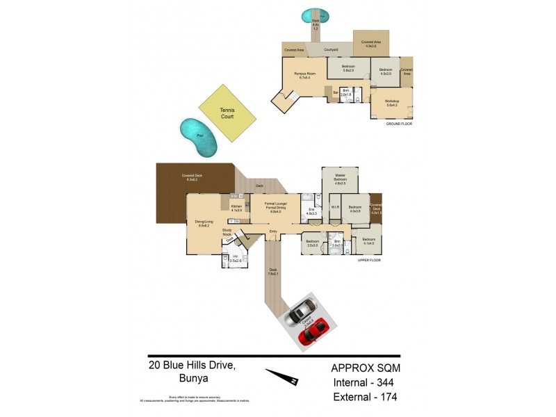 20 Blue Hills Drive, Bunya QLD 4055 Floorplan