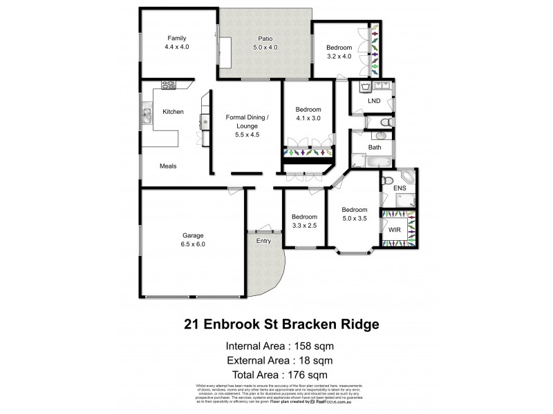 21 Enbrook Street, Bracken Ridge QLD 4017 Floorplan