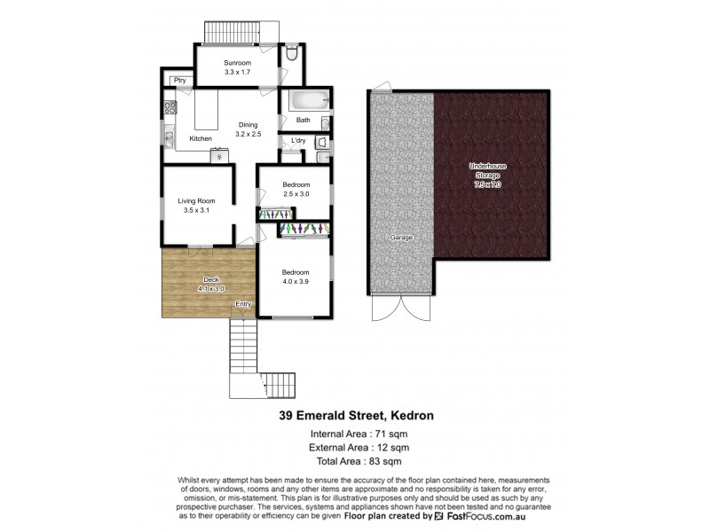 39 Emerald Street, Kedron QLD 4031 Floorplan