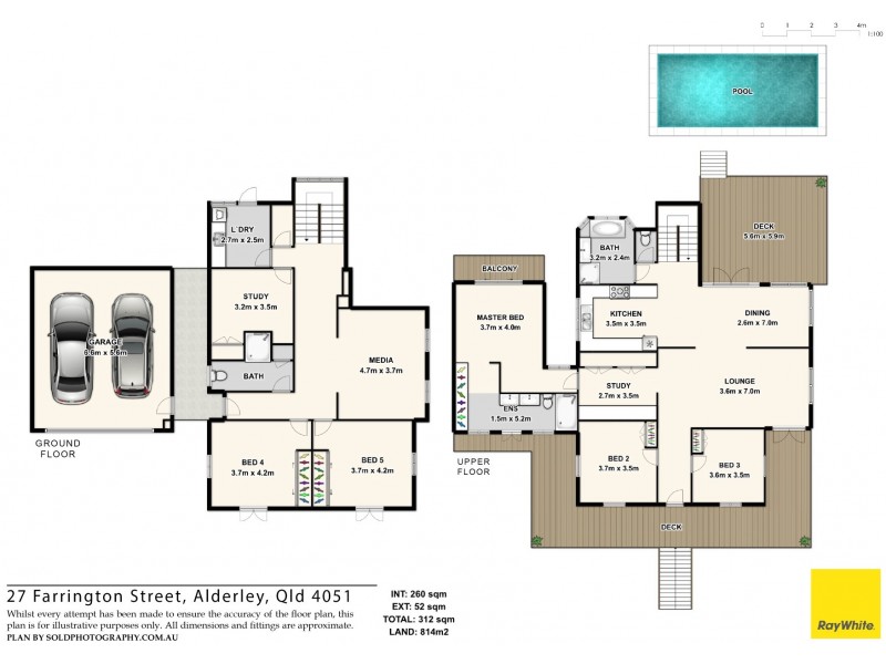 27 Farrington Street, Alderley QLD 4051 Floorplan