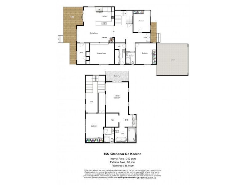 155 Kitchener Road, Kedron QLD 4031 Floorplan