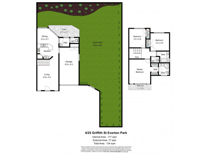 4/25 Griffith Street, Everton Park QLD 4053 Floorplan