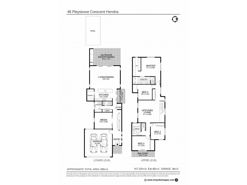46 Pleystowe Crescent, Hendra QLD 4011 Floorplan