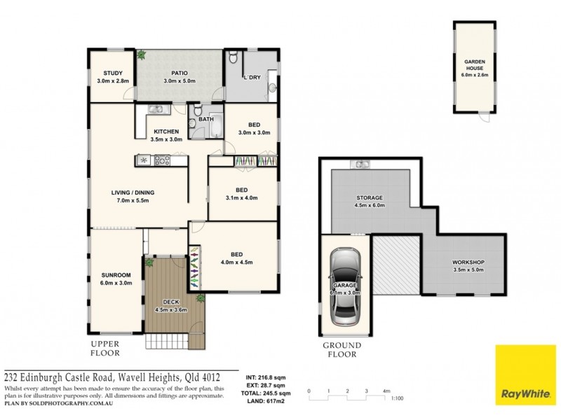 232 Edinburgh Castle Road, Wavell Heights QLD 4012 Floorplan