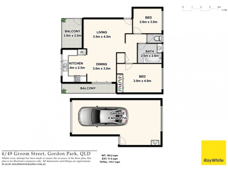 4/49 Groom Street, Gordon Park QLD 4031 Floorplan