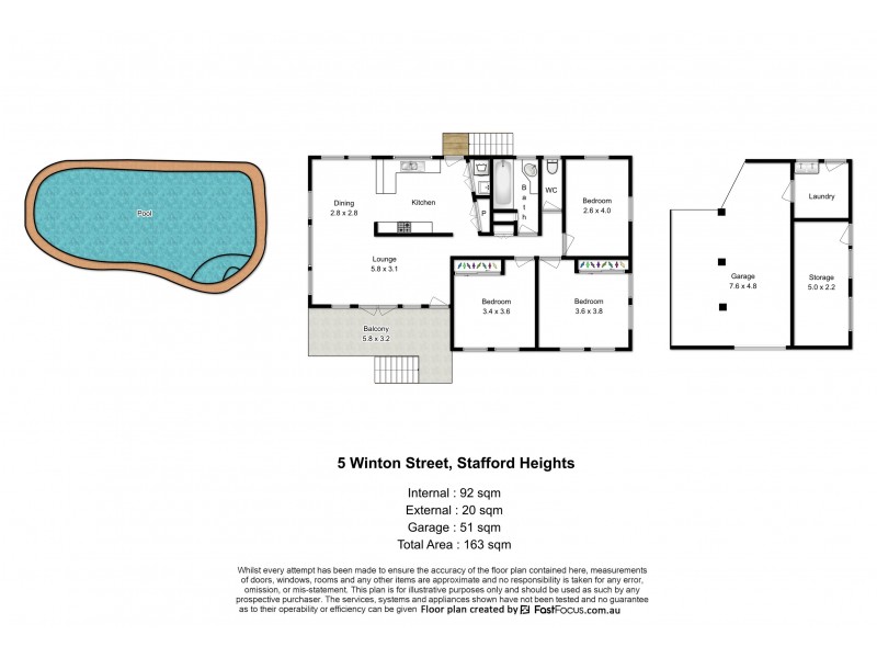 5 Winton Street, Stafford Heights QLD 4053 Floorplan