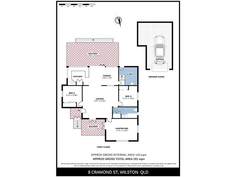 8 Cramond Street, Wilston QLD 4051 Floorplan