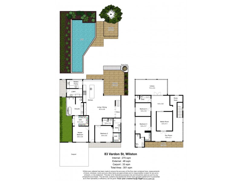 83 Vardon Street, Wilston QLD 4051 Floorplan