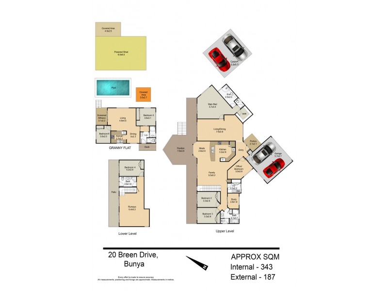 20 Breen Drive, Bunya QLD 4055 Floorplan