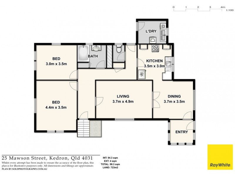 25 Mawson Street, Kedron QLD 4031 Floorplan