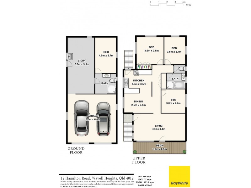 12 Hamilton Road, Wavell Heights QLD 4012 Floorplan