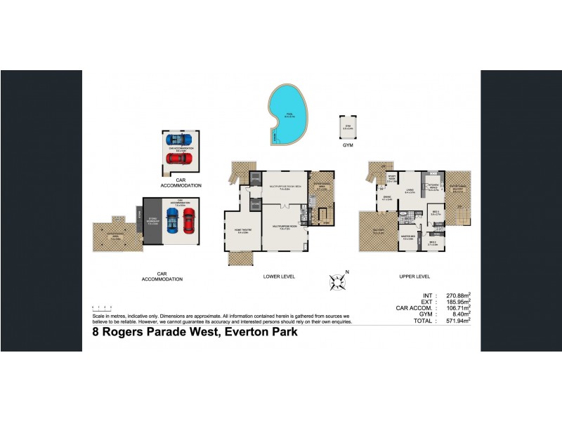 8 Rogers Parade West, Everton Park QLD 4053 Floorplan