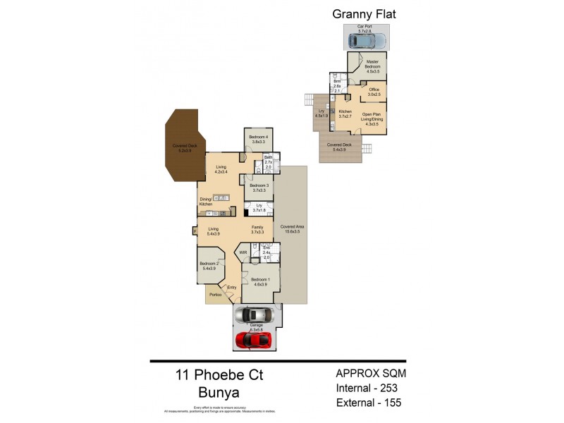 11 Phoebe Court, Bunya QLD 4055 Floorplan