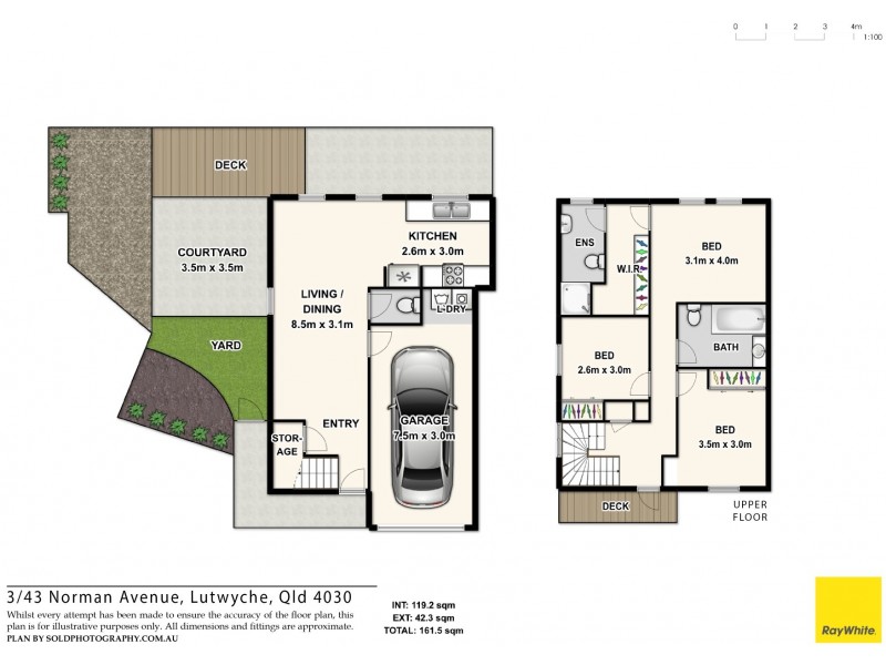 3/43 Norman Avenue, Lutwyche QLD 4030 Floorplan