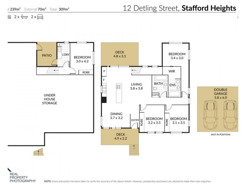 12 Detling Street, Stafford Heights QLD 4053 Floorplan