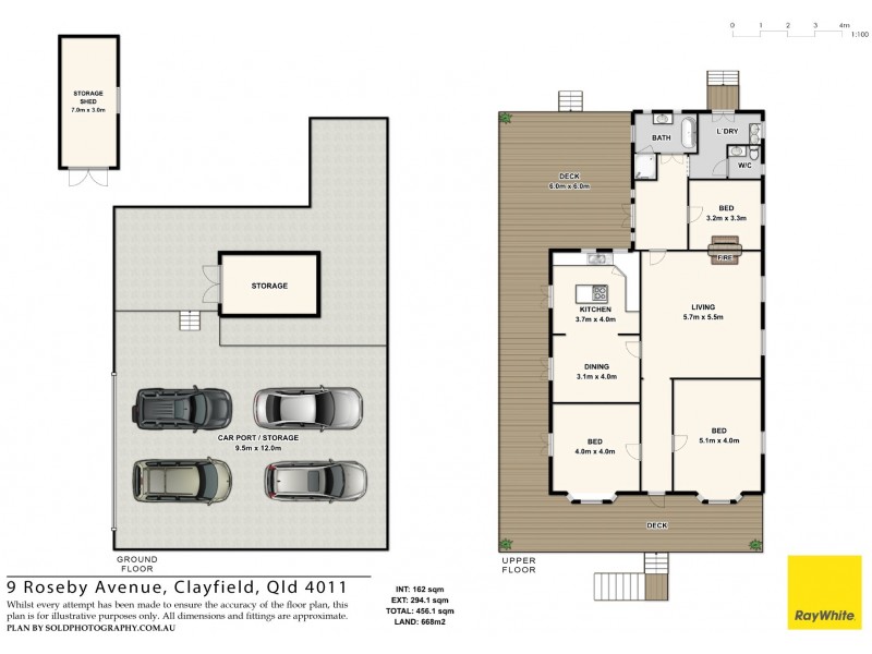 9 Roseby Avenue, Clayfield QLD 4011 Floorplan