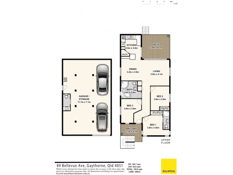89 Bellevue Avenue, Gaythorne QLD 4051 Floorplan