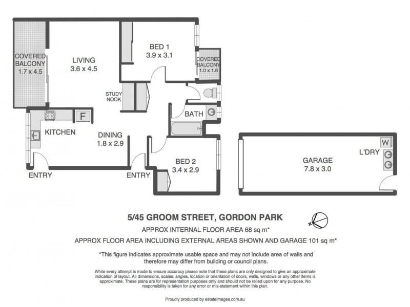 5/45 Groom Street, Gordon Park QLD 4031 Floorplan