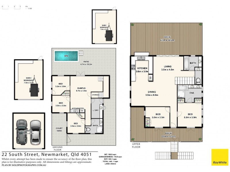 22 South Street, Newmarket QLD 4051 Floorplan