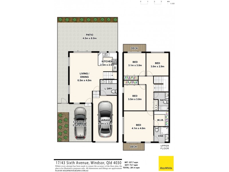 17/43 Sixth Avenue, Windsor QLD 4030 Floorplan