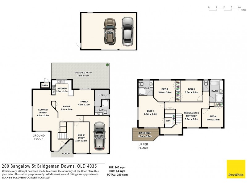 200 Bangalow Street, Bridgeman Downs QLD 4035 Floorplan