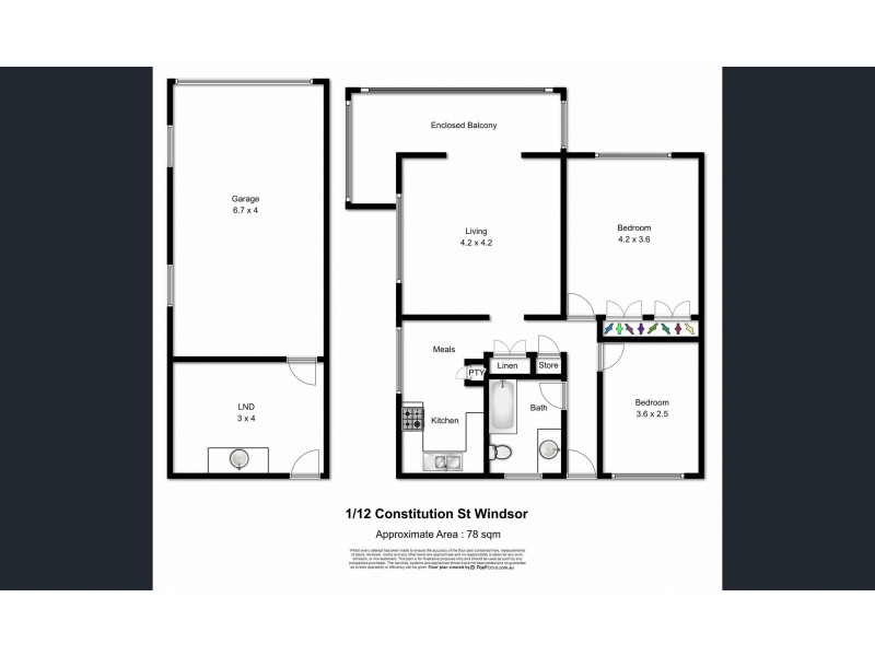 1/12 Constitution Road, Windsor QLD 4030 Floorplan