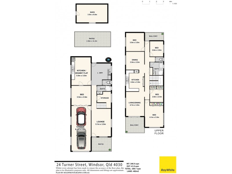 24 Turner Street, Windsor QLD 4030 Floorplan