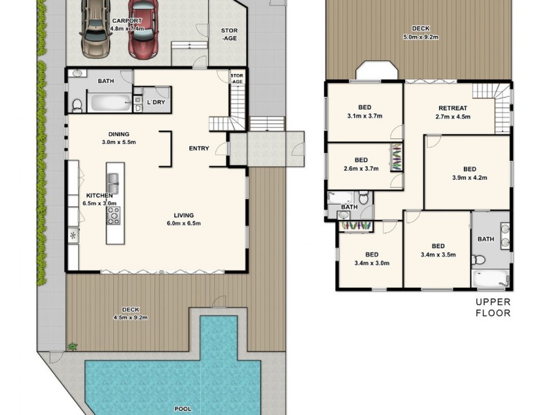 2 Brocklea Street, Gaythorne QLD 4051 Floorplan